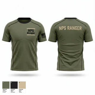 Short Sleeve Performance Shirt, NPS Ranger, Police, Teamtime, Team time, sublimation, custom sports apparel, team uniforms, spirit wear, spiritwear, sports uniforms, custom shirts, team store, custom team store, fundraiser sports, apparel fundraiser