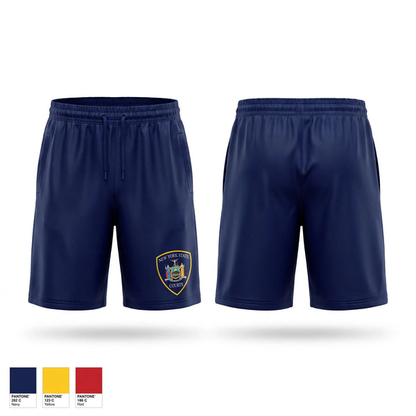 Athletic Shorts With Pockets, NYS Courts, Police, Teamtime, Team time, sublimation, custom sports apparel, team uniforms, spirit wear, spiritwear, sports uniforms, custom shirts, team store, custom team store, fundraiser sports, apparel fundraiser