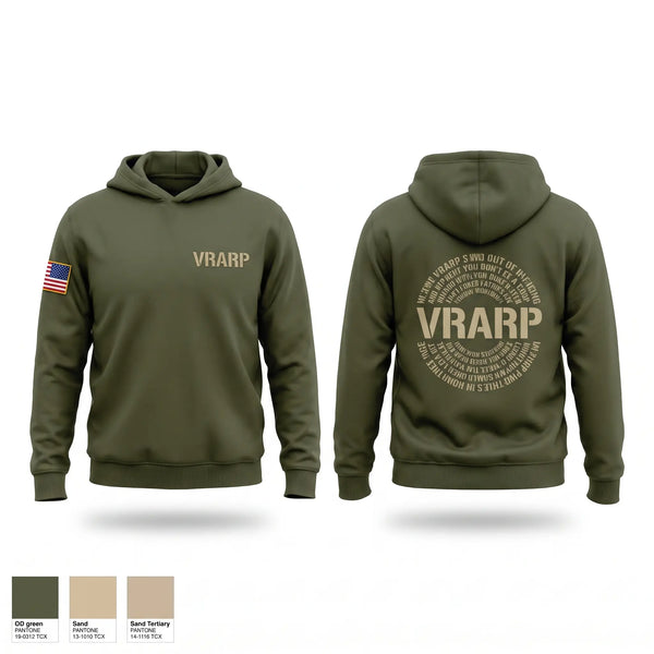 Hoodie, VRA-RP, Army, Teamtime, Team time, sublimation, custom sports apparel, team uniforms, spirit wear, spiritwear, sports uniforms, custom shirts, team store, custom team store, fundraiser sports, apparel fundraiser