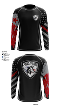 WTXC Fight Club Long Sleeve Rash Guard Shirt - 9