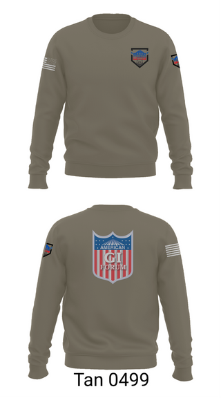 Crew Neck Sweatshirt, Agif board, Army, Teamtime, Team time, sublimation, custom sports apparel, team uniforms, spirit wear, spiritwear, sports uniforms, custom shirts, team store, custom team store, fundraiser sports, apparel fundraiser