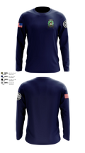 Tinker Fire Department Station 4 Long Sleeve Performance Shirt - 104