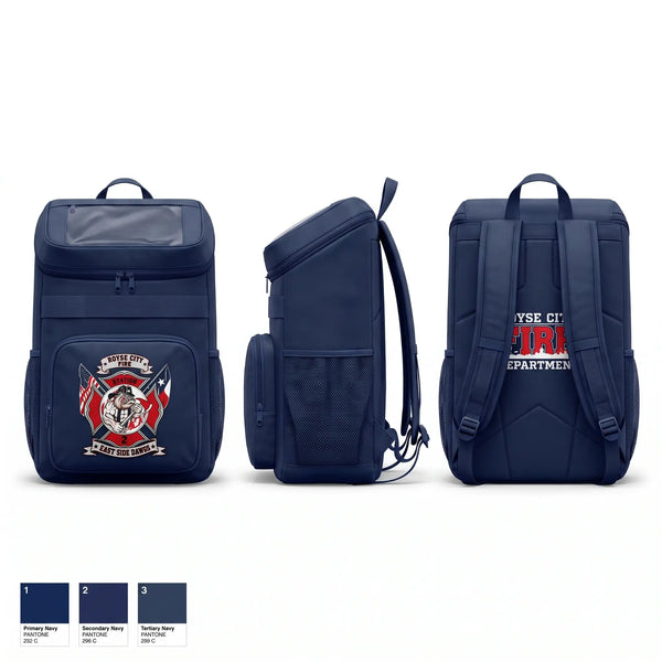 Gear Bag, Engine 82, Fire Department, Teamtime, Team time, sublimation, custom sports apparel, team uniforms, spirit wear, spiritwear, sports uniforms, custom shirts, team store, custom team store, fundraiser sports, apparel fundraiser