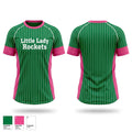 Little Lady Rockets Soft Poly Tee Cotton Like Feel - 1