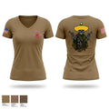 C-CO 2-70AR Women's Short Sleeve V-neck Shirt - 1