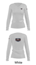 Mae’s Express 42428507 Women's Long Sleeve V-neck Shirt - 6