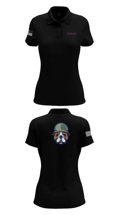 Indy Radio Platoon 10234991 Women's Short Sleeve Performance Polo  - 35