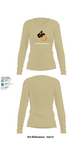 Belchertown High School Cheer 34252098 Women's Long Sleeve V-neck Shirt - 37