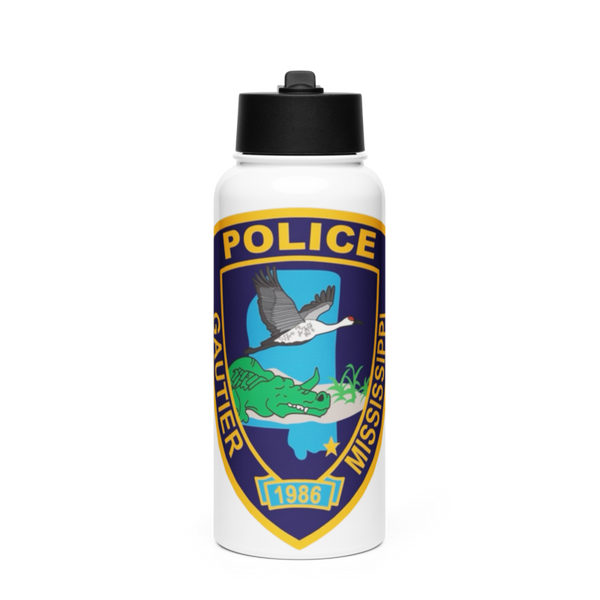 Gautier Police K9 1192940 Stainless Steel Water Bottle with a Straw Lid
