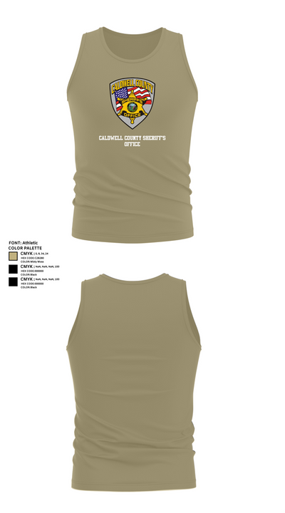 Caldwell County Sheriff's Office 64628956 Tank Top - 94