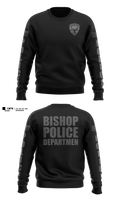 Bishop Police Department Crew Neck Sweatshirt - 11