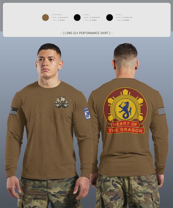 Long Sleeve Performance Shirt, 126th PLS Co, , Teamtime, Team time, sublimation, custom sports apparel, team uniforms, spirit wear, spiritwear, sports uniforms, custom shirts, team store, custom team store, fundraiser sports, apparel fundraiser