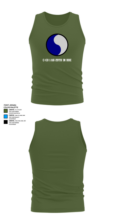 C-Co 1/116 29th IN BDE 88691555 Tank Top - 59