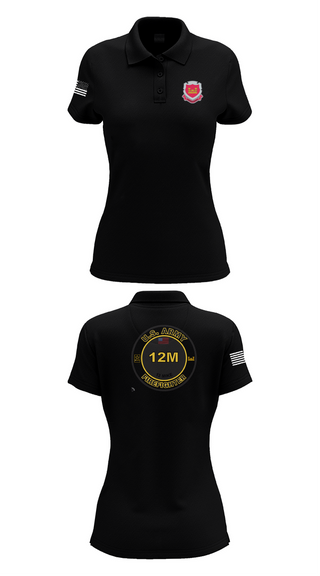 Womens Short Sleeve Performance Polo, 1153rd Firefighter Unit, , Teamtime, Team time, sublimation, custom sports apparel, team uniforms, spirit wear, spiritwear, sports uniforms, custom shirts, team store, custom team store, fundraiser sports, apparel fundraiser