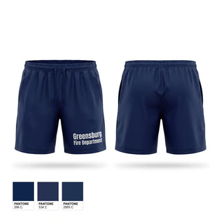 Athletic Shorts With Pockets, Greensburg Fire Department, Fire Department, Teamtime, Team time, sublimation, custom sports apparel, team uniforms, spirit wear, spiritwear, sports uniforms, custom shirts, team store, custom team store, fundraiser sports, apparel fundraiser