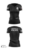 Whiteville Police Department 3573610 Women's Short Sleeve V-neck Shirt - 30