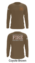 Orange County Rural District 1 Fire Department 66539276 Long Sleeve Performance Shirt 6
