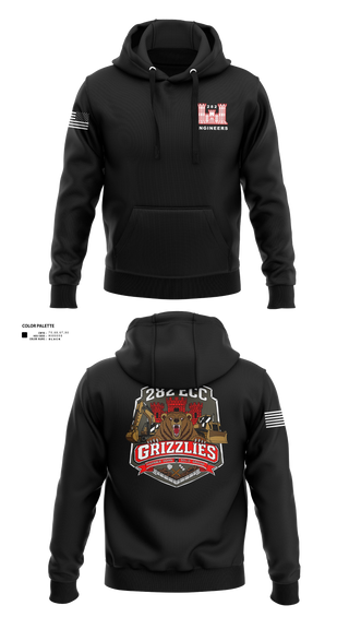 Hoodie, 282 ECC, Army, Teamtime, Team time, sublimation, custom sports apparel, team uniforms, spirit wear, spiritwear, sports uniforms, custom shirts, team store, custom team store, fundraiser sports, apparel fundraiser