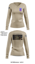 CHO 7278455 Women's Long Sleeve V-neck Shirt - 2