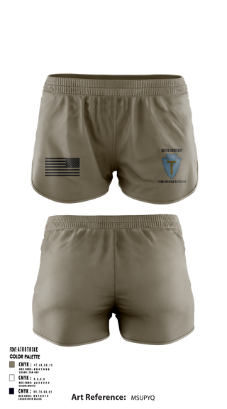 Ranger Panties, A Co 172 BEB, National Guard, Teamtime, Team time, sublimation, custom sports apparel, team uniforms, spirit wear, spiritwear, sports uniforms, custom shirts, team store, custom team store, fundraiser sports, apparel fundraiser