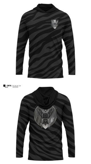 Long Sleeve hooded sunshirt, United National Security, Police, Teamtime, Team time, sublimation, custom sports apparel, team uniforms, spirit wear, spiritwear, sports uniforms, custom shirts, team store, custom team store, fundraiser sports, apparel fundraiser