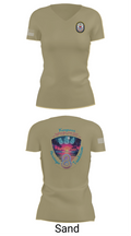 USS Bougainville CPO 89131174 Women's Short Sleeve V-neck Shirt - 84