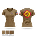 ARNG NM Honor Guard Women's Short Sleeve V-neck Shirt - 1