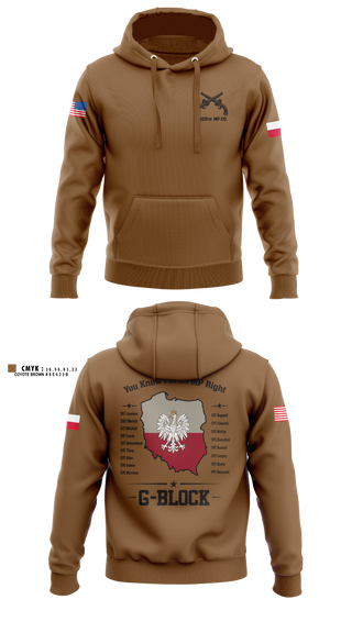 Hoodie, 2228TH MP CO 3rd PLT, National Guard, Teamtime, Team time, sublimation, custom sports apparel, team uniforms, spirit wear, spiritwear, sports uniforms, custom shirts, team store, custom team store, fundraiser sports, apparel fundraiser