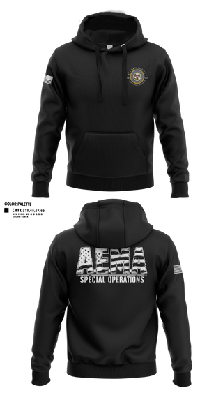 Hoodie, Alcorn County Special Operations, Fire Department, Teamtime, Team time, sublimation, custom sports apparel, team uniforms, spirit wear, spiritwear, sports uniforms, custom shirts, team store, custom team store, fundraiser sports, apparel fundraiser