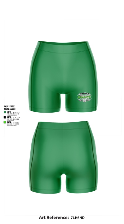 Walter Johnson High School Wildcats 54894865 Women's Compression Shorts - 5