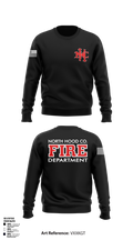 North Hood County Volunteer Fire Department 63771808 Crew Neck Sweatshirt - 1