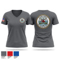 Blount County Fire Protection District Women's Short Sleeve V-neck Shirt - 1
