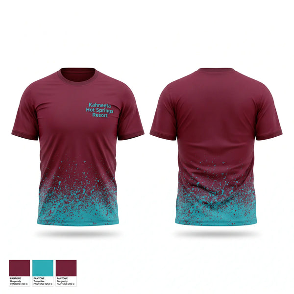 Short Sleeve Performance Shirt, Kahneeta Hot Springs Resort, , Teamtime, Team time, sublimation, custom sports apparel, team uniforms, spirit wear, spiritwear, sports uniforms, custom shirts, team store, custom team store, fundraiser sports, apparel fundraiser