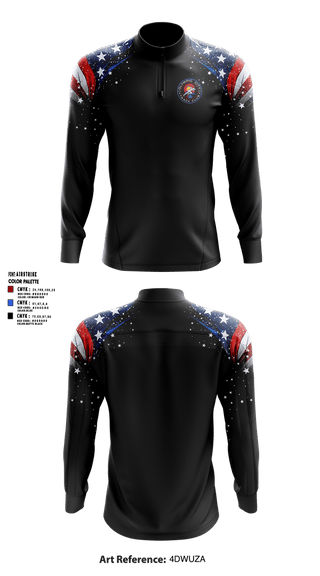 Quarter Zip Jacket, Olympic City Track Club, Track & Field, Teamtime, Team time, sublimation, custom sports apparel, team uniforms, spirit wear, spiritwear, sports uniforms, custom shirts, team store, custom team store, fundraiser sports, apparel fundraiser