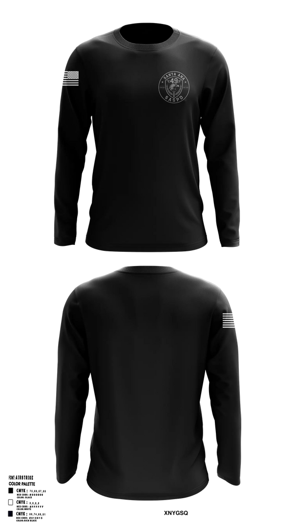 Long Sleeve Performance Shirt, SASPD, Police, Teamtime, Team time, sublimation, custom sports apparel, team uniforms, spirit wear, spiritwear, sports uniforms, custom shirts, team store, custom team store, fundraiser sports, apparel fundraiser