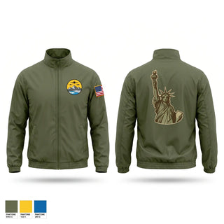 Windbreaker, New York Recruiting and Retention, Air Force, Teamtime, Team time, sublimation, custom sports apparel, team uniforms, spirit wear, spiritwear, sports uniforms, custom shirts, team store, custom team store, fundraiser sports, apparel fundraiser