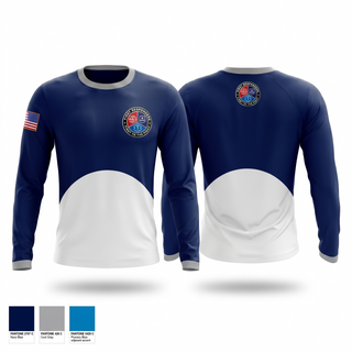 Long Sleeve Performance Shirt, Chemult Rural Fire Protection District, EMS/EMT, Teamtime, Team time, sublimation, custom sports apparel, team uniforms, spirit wear, spiritwear, sports uniforms, custom shirts, team store, custom team store, fundraiser sports, apparel fundraiser