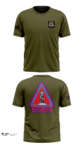 Missouri Army National Guard Recruiting and Retention Battalion Old School Cotton Feel Shirt - 3