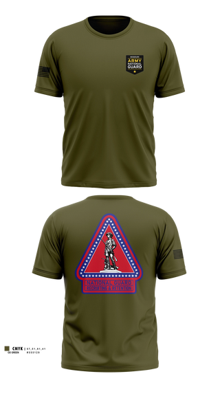 Old School Cotton Feel Shirt, Missouri Army National Guard Recruiting and Retention Battalion, National Guard, Teamtime, Team time, sublimation, custom sports apparel, team uniforms, spirit wear, spiritwear, sports uniforms, custom shirts, team store, custom team store, fundraiser sports, apparel fundraiser