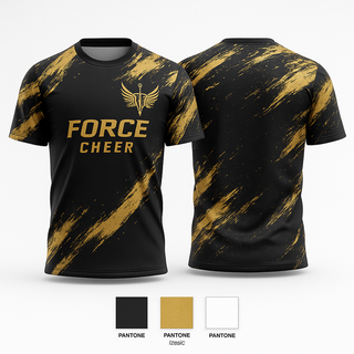 Short Sleeve Performance Shirt, Force Cheer, Spirit Store, Teamtime, Team time, sublimation, custom sports apparel, team uniforms, spirit wear, spiritwear, sports uniforms, custom shirts, team store, custom team store, fundraiser sports, apparel fundraiser