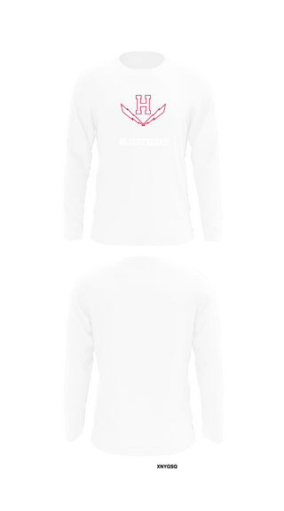 Long Sleeve Performance Shirt, BlueStreaks, Track & Field, Teamtime, Team time, sublimation, custom sports apparel, team uniforms, spirit wear, spiritwear, sports uniforms, custom shirts, team store, custom team store, fundraiser sports, apparel fundraiser