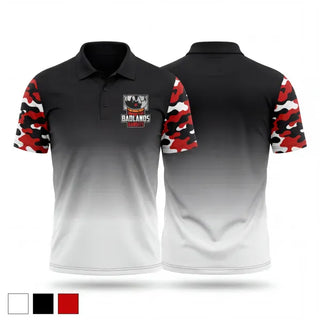Short Sleeve Performance Polo, Badlands Bandits, Men's Basketball, Teamtime, Team time, sublimation, custom sports apparel, team uniforms, spirit wear, spiritwear, sports uniforms, custom shirts, team store, custom team store, fundraiser sports, apparel fundraiser