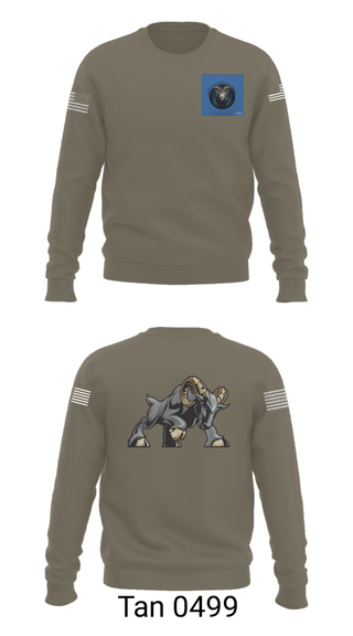 Crew Neck Sweatshirt, , Army, Teamtime, Team time, sublimation, custom sports apparel, team uniforms, spirit wear, spiritwear, sports uniforms, custom shirts, team store, custom team store, fundraiser sports, apparel fundraiser