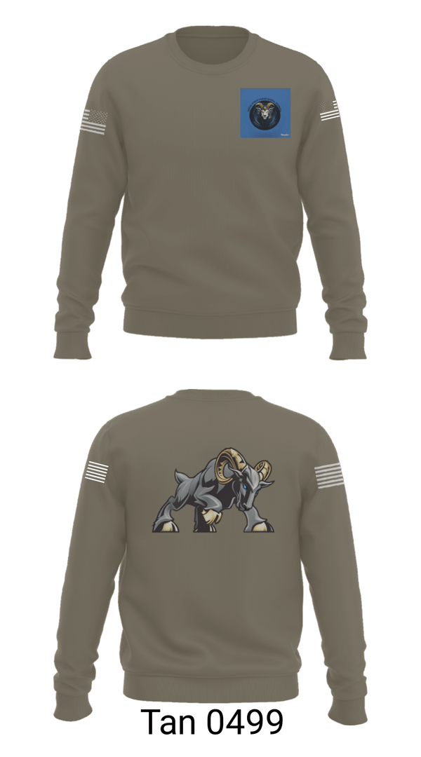Crew Neck Sweatshirt, , Army, Teamtime, Team time, sublimation, custom sports apparel, team uniforms, spirit wear, spiritwear, sports uniforms, custom shirts, team store, custom team store, fundraiser sports, apparel fundraiser
