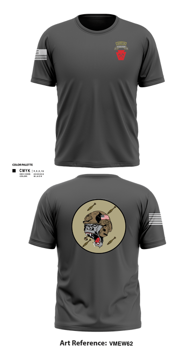 A co 1-111th MTRAco 1-111th secfor 26683697 Short Sleeve Performance Shirt - 6