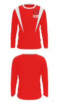 Hillsboro High School Bowling 29147919 Long Sleeve Performance Shirt - 31