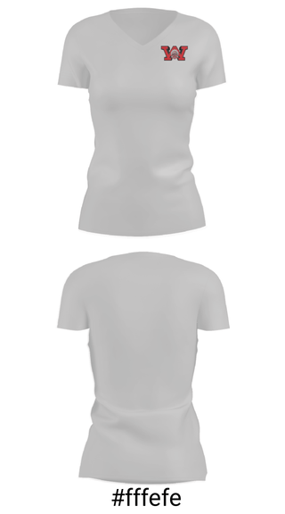 Women's Short Sleeve Vneck Shirt, Wayne High School Basketball, Men's Basketball, Teamtime, Team time, sublimation, custom sports apparel, team uniforms, spirit wear, spiritwear, sports uniforms, custom shirts, team store, custom team store, fundraiser sports, apparel fundraiser