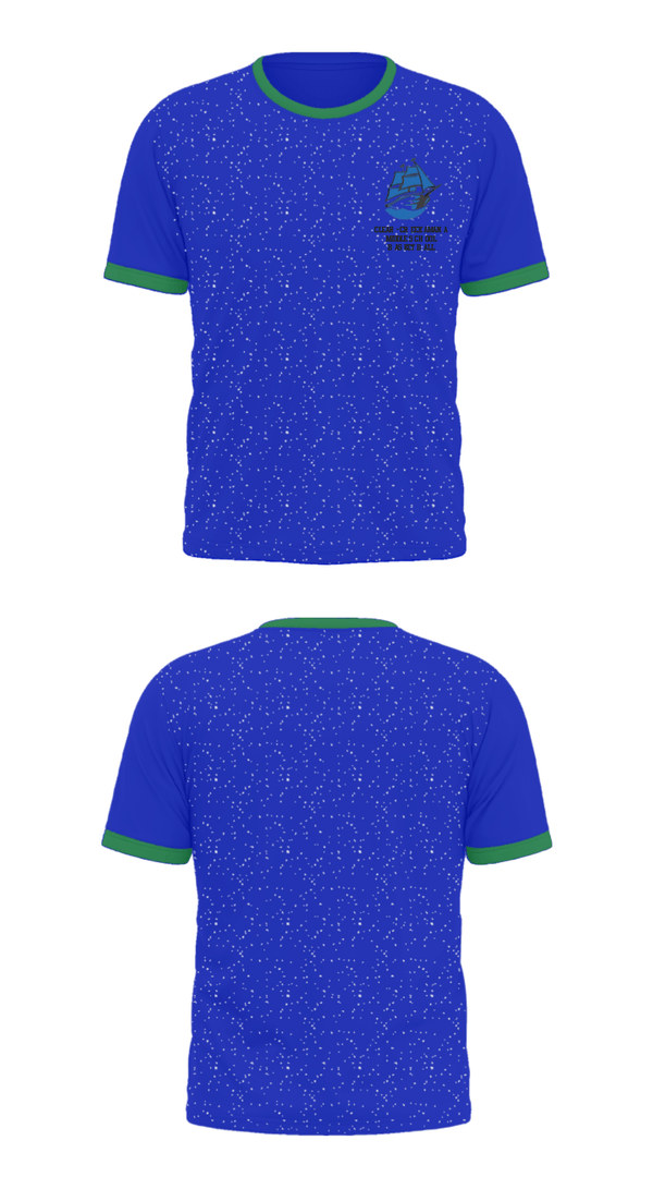 Short Sleeve Performance Shirt, Clear-Creek Amana Middle School Basketball, Men's Basketball, Teamtime, Team time, sublimation, custom sports apparel, team uniforms, spirit wear, spiritwear, sports uniforms, custom shirts, team store, custom team store, fundraiser sports, apparel fundraiser