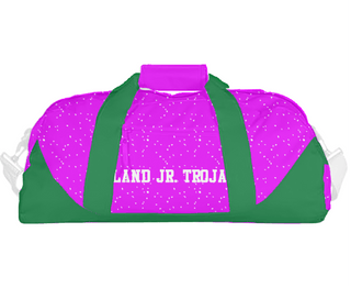 Duffle Bag, Orland Jr. Trojans, Spirit Store, Teamtime, Team time, sublimation, custom sports apparel, team uniforms, spirit wear, spiritwear, sports uniforms, custom shirts, team store, custom team store, fundraiser sports, apparel fundraiser