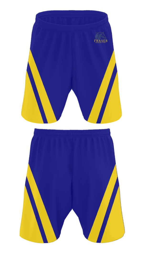 Athletic Shorts With Pockets, Fraser High School Gymnastics, Spirit Store, Teamtime, Team time, sublimation, custom sports apparel, team uniforms, spirit wear, spiritwear, sports uniforms, custom shirts, team store, custom team store, fundraiser sports, apparel fundraiser
